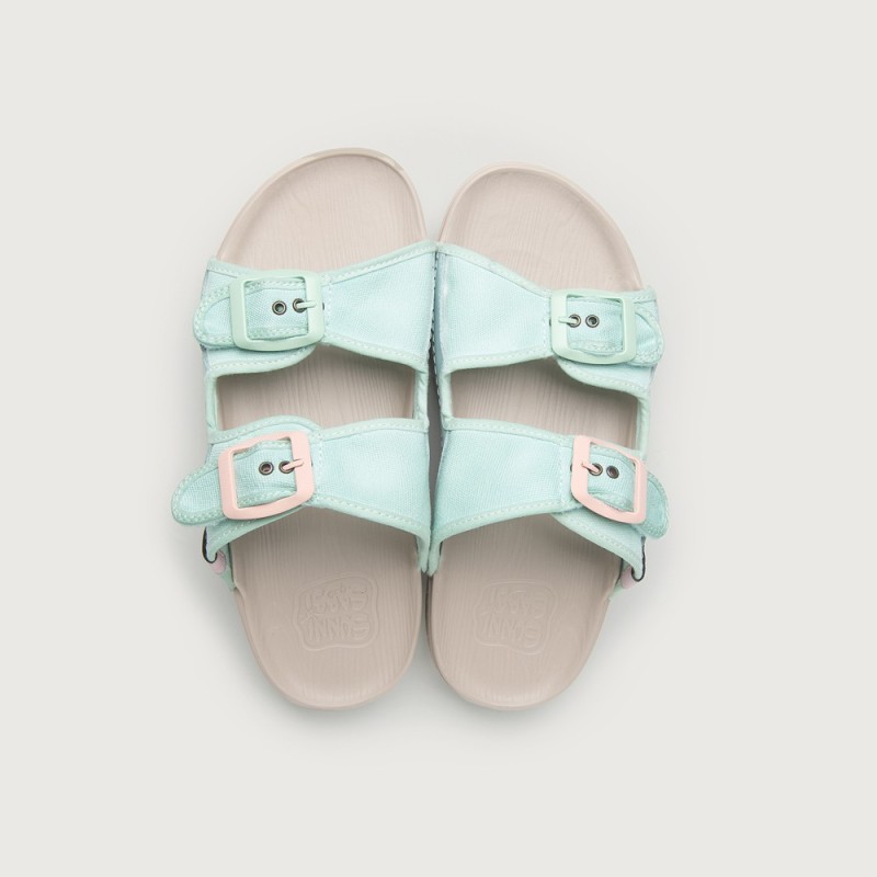 Sandalias barefoot SYRA menta Sunni Sabbi